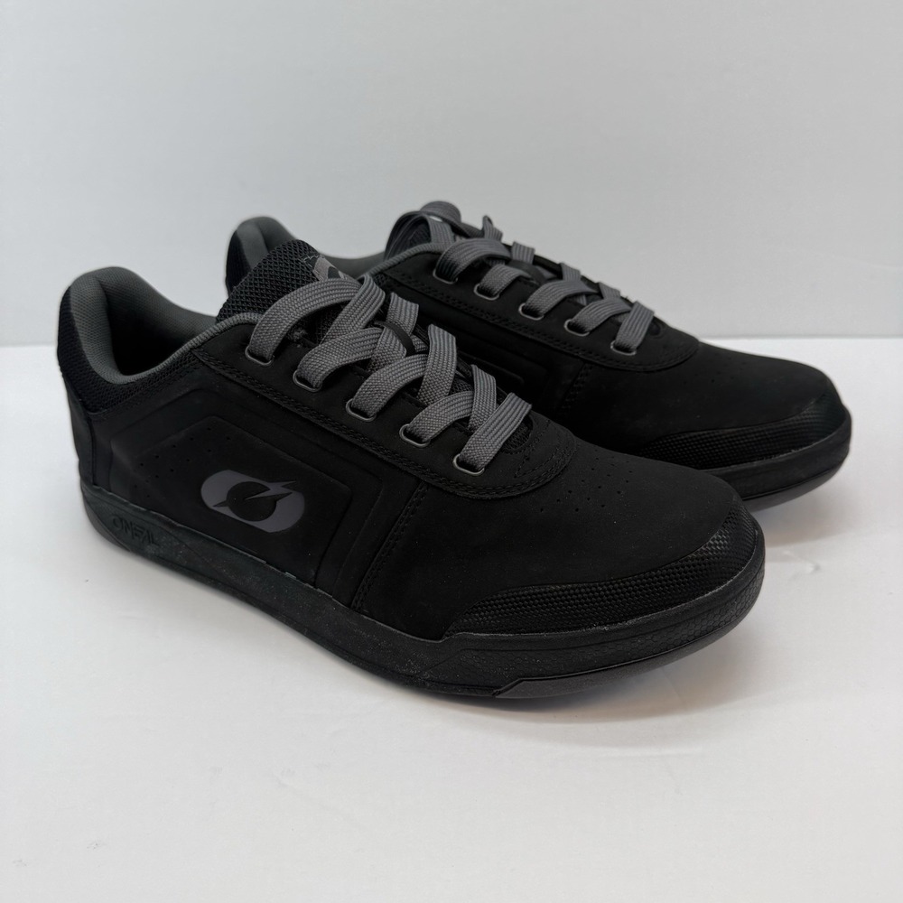 O'Neal PINNED FLAT PEDAL Mens Skater Shoes Motorcycle BMX MTB Black Size 10